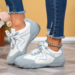 Round Toe Lace Up Sneakers option 7