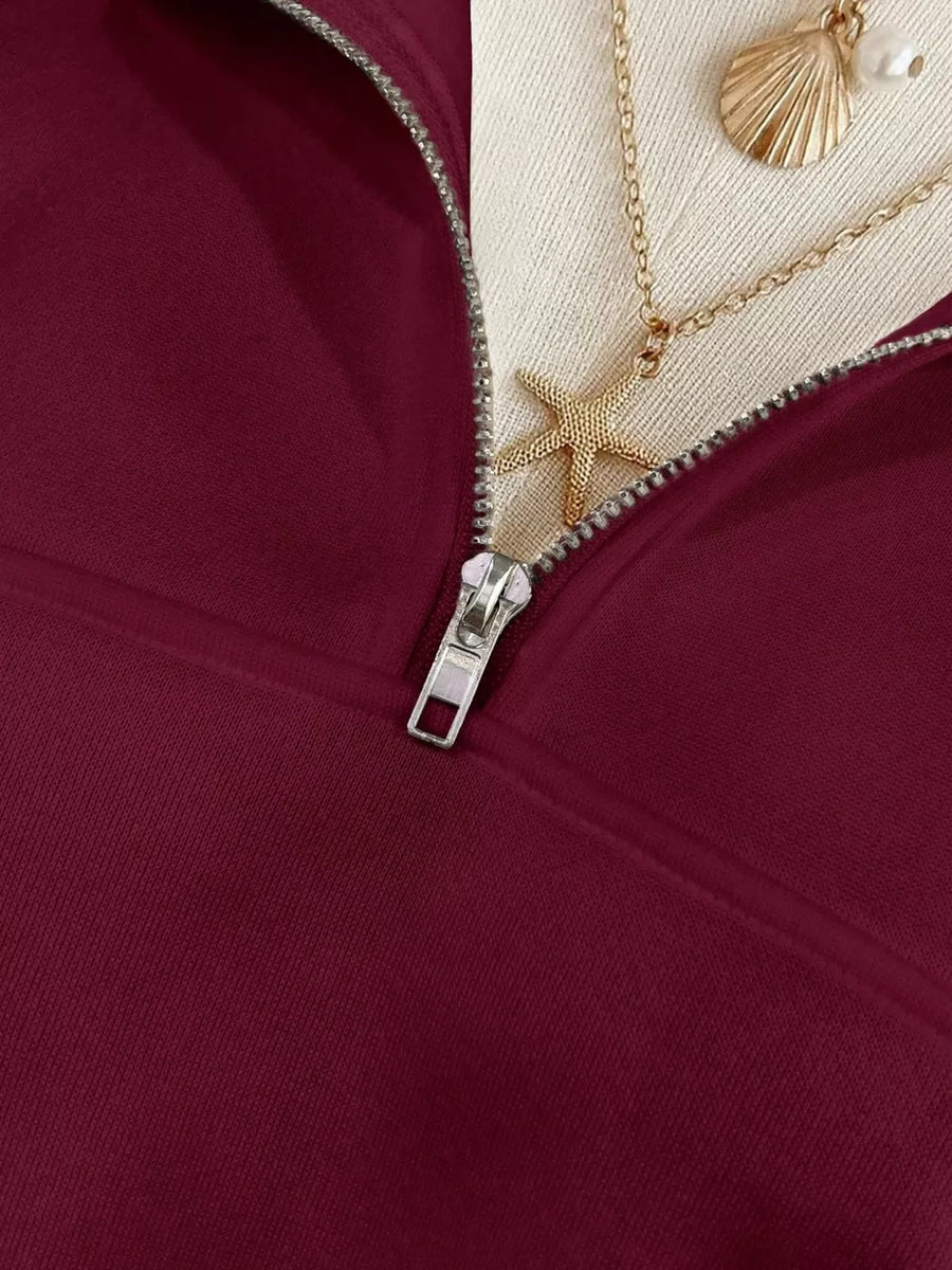 sweatshirt in Brown