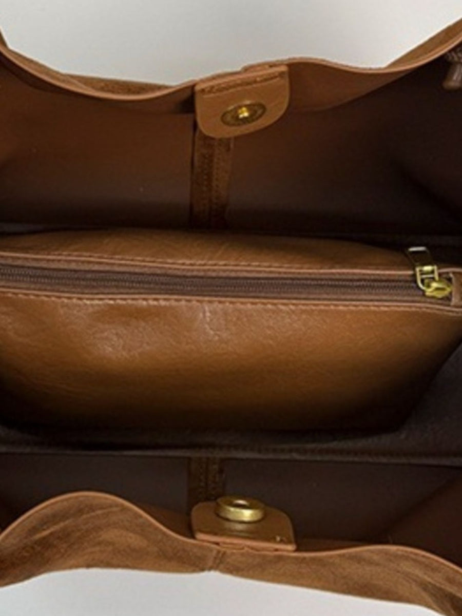 Brown tote