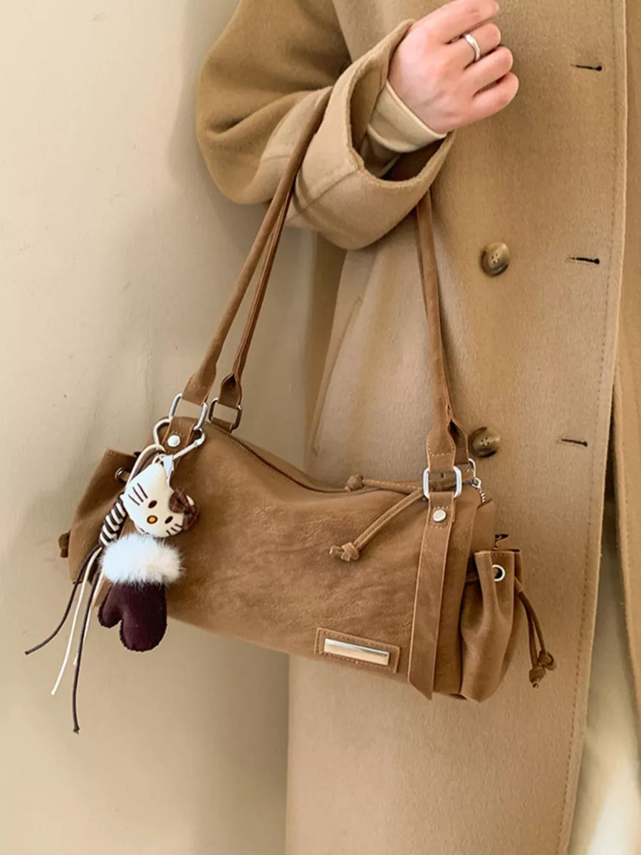 Vintage Lightweight Shoulder Bag option 5