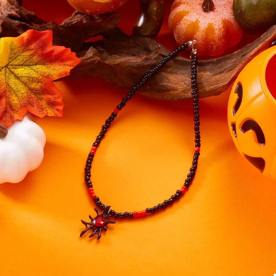black necklace with choker and clasp