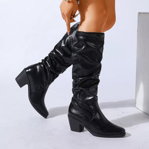 PU Leather,Polyester,Rubber Imported Size & boots in Multicolor with relaxed silhouette