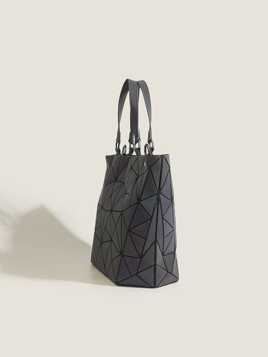 dark gray handbag