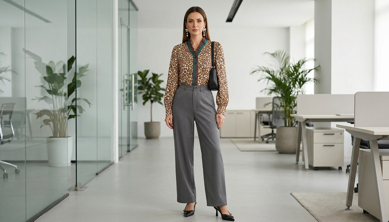 Chic and Professional Outfit for Women | Office Chic Look 2026