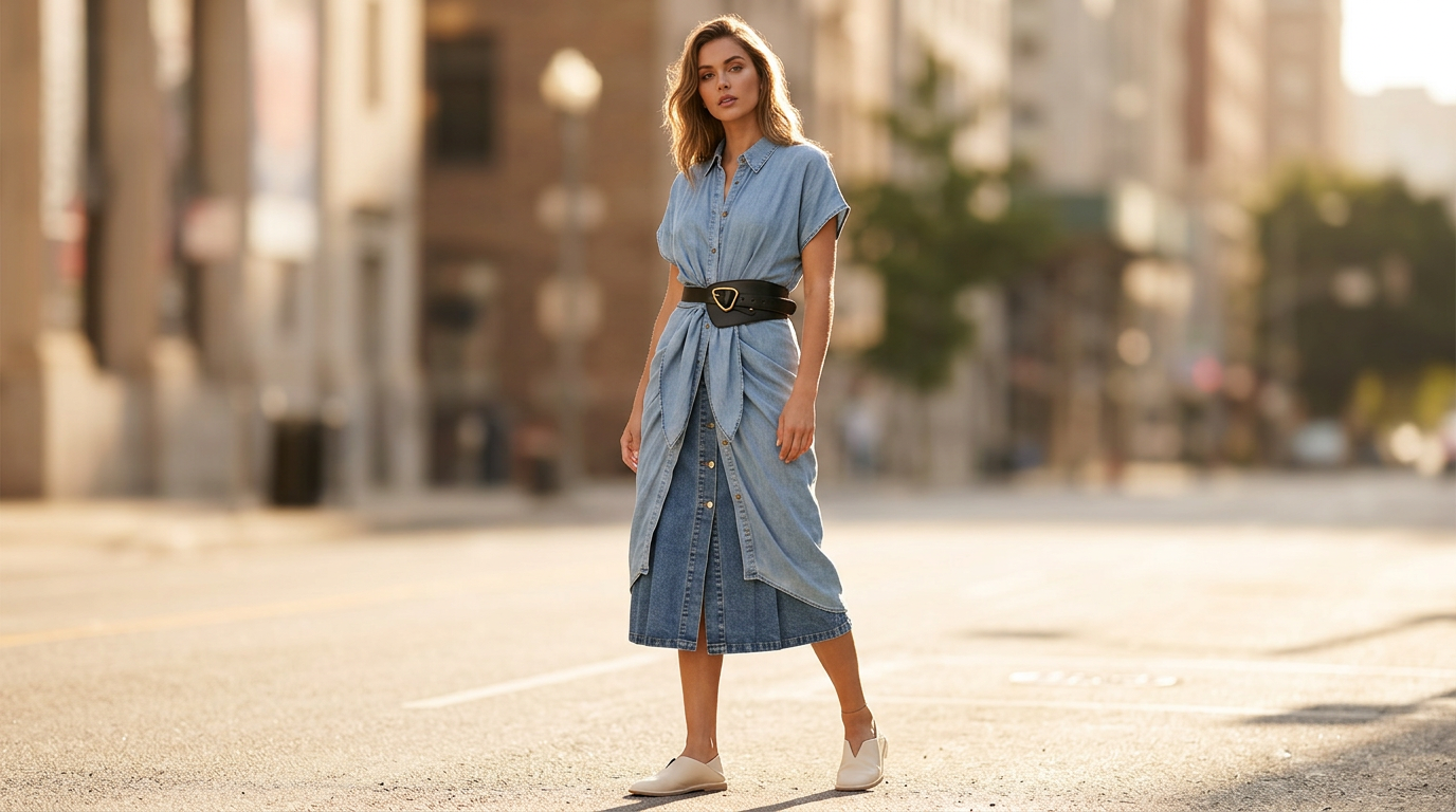 Denim Delight Outfit Women – Shop the Look for a Chic Urban Style | Vonili
