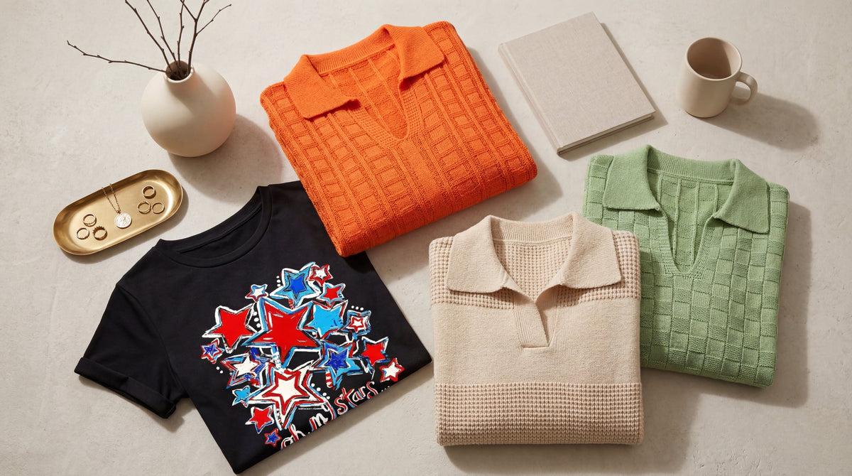 Textured Polo Neckline Knit Sweater: 2026’s Must-Have for Effortless Chic | Vonili