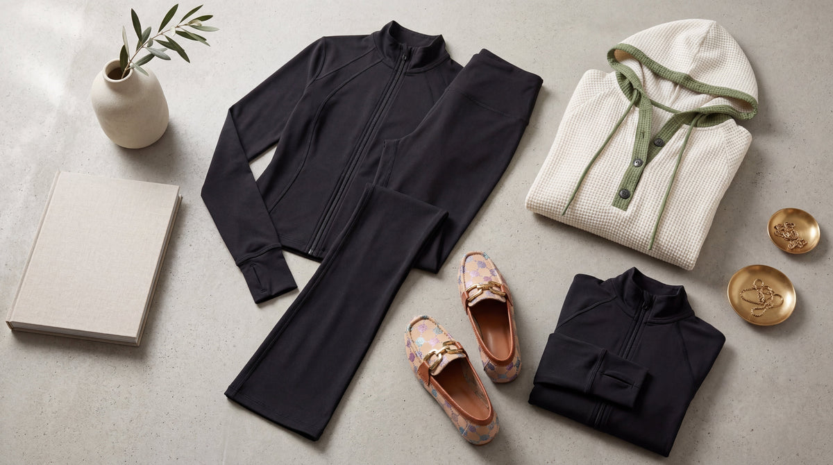 Sleek Zippered Activewear Ensemble: 2026’s Must-Have for Effortless Style