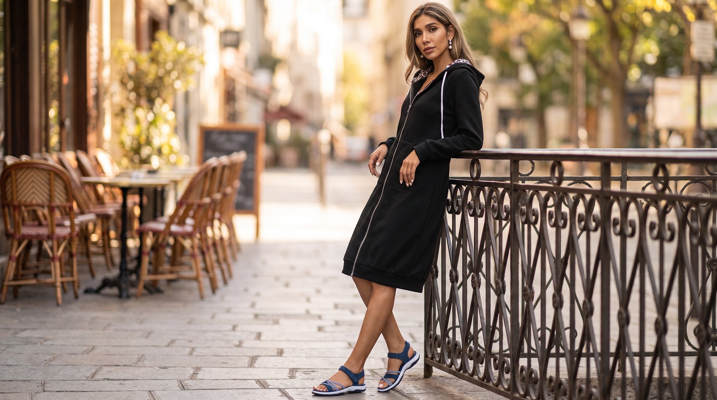 Effortless Elegance with the Leopard Maxi Dress