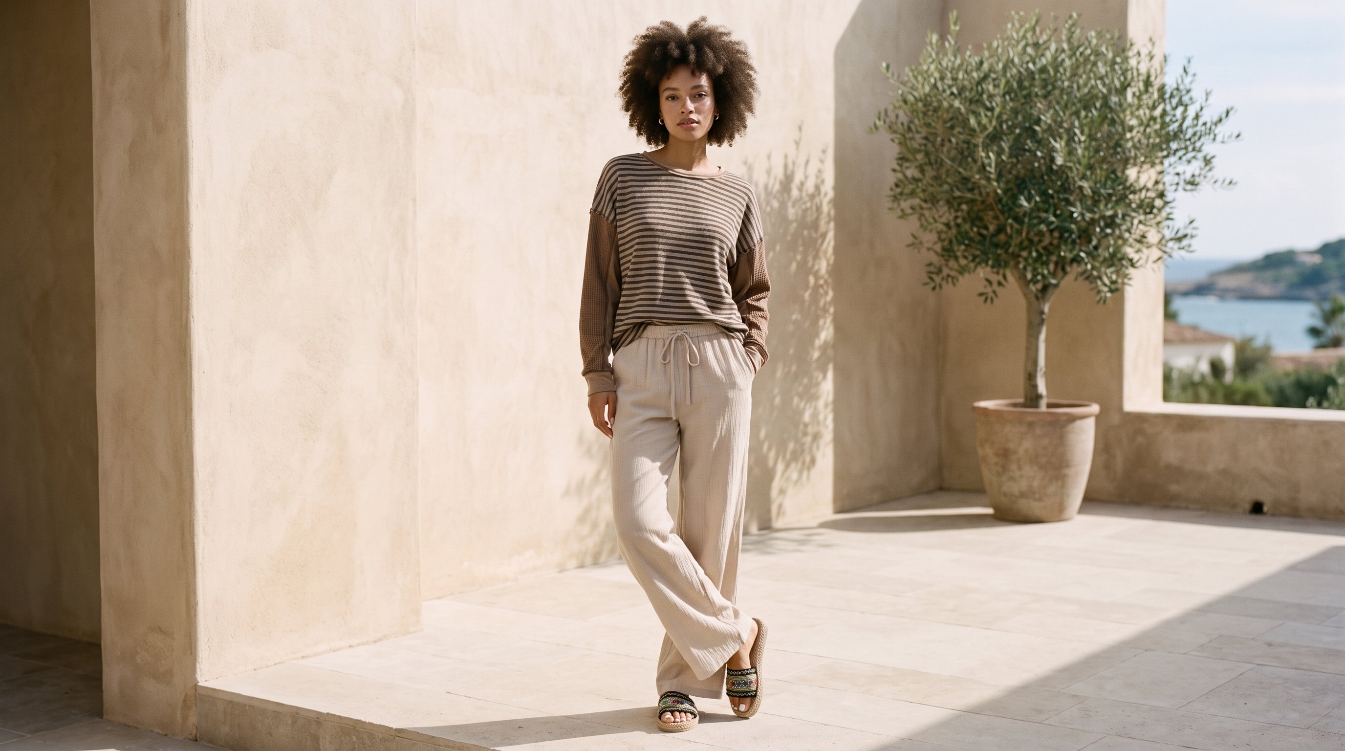 Effortless Weekend Style: Knit Tops & Pants