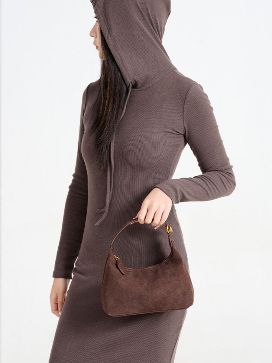 Brown crossbody bag