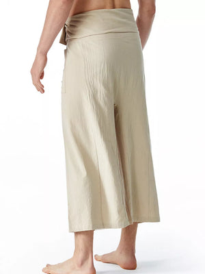 Men's Loose Fit Sweatpants With Tie Waist, view 19