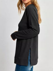 100% polyester Care instructions: Machine wash cold t-shirt in Apricot with relaxed silhouette
