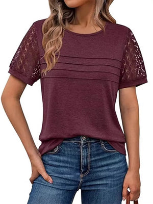 t-shirt featuring geometric in Tan with 100% polyester Care instructions: Machine wash cold texture