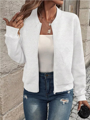 Khaki bomber jacket