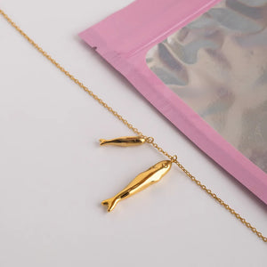 Gold necklace