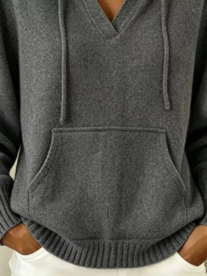 pullover hoodie in Dark Gray