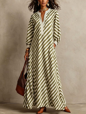 black maxi dress with long sleeves and long sleeve