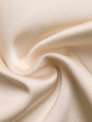 Champagne satin fabric with a subtle sheen and diagonal weave detail.