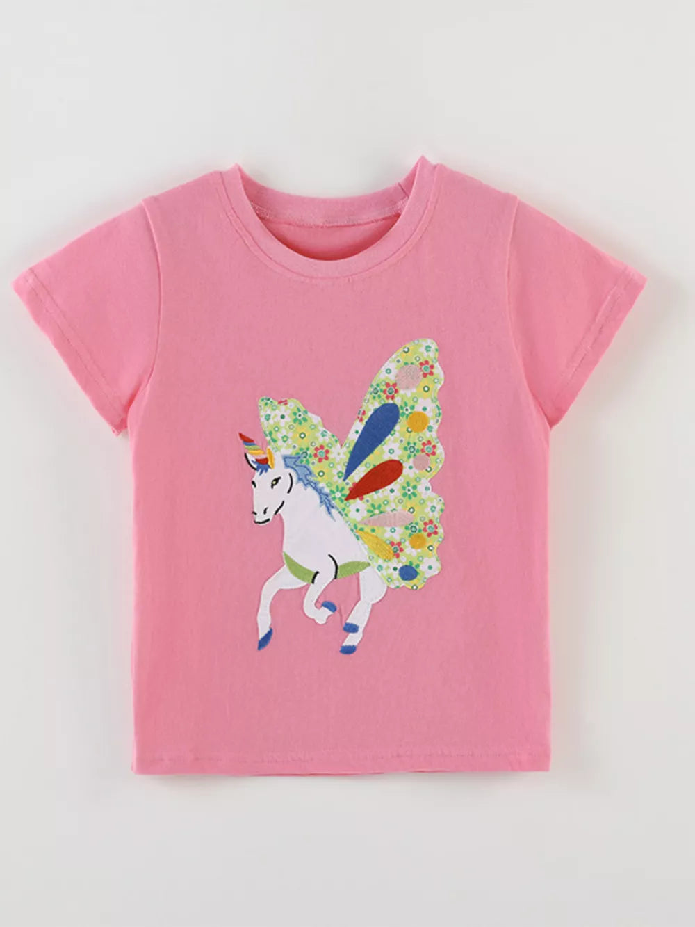 Children's Unicorn Short Sleeve T-shirt in this colorway