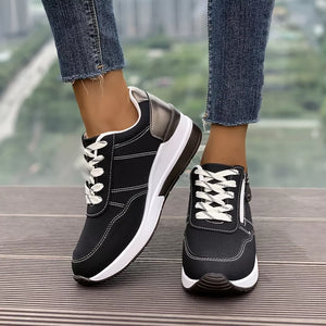 Polyester, Rubber Imported Size &amp sneakers in white with regular silhouette