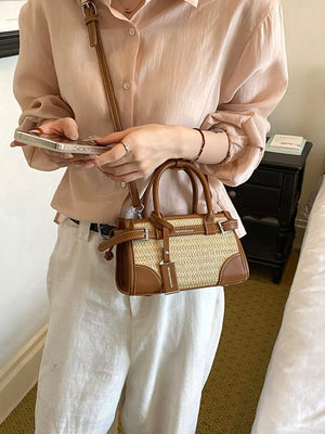 Brown crossbody bag