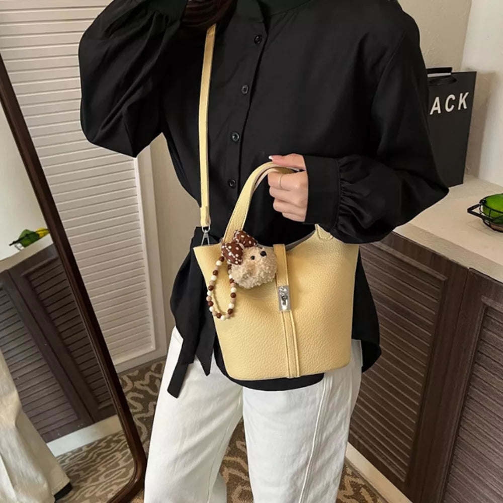 Yellow crossbody bag