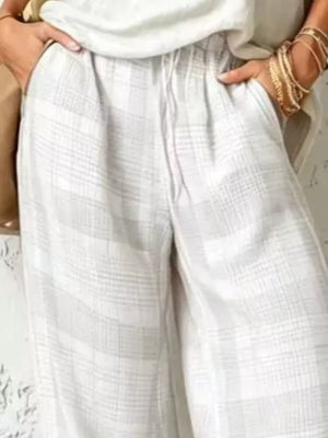 White two-piece set