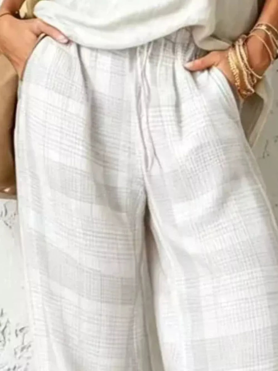 White two-piece set