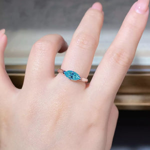 ring in rose gold featuring 1 carat and ring fit