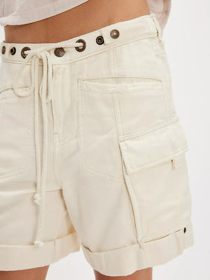 cargo shorts in Black