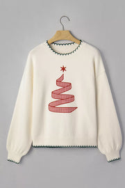 classic pullover sweater in emerald green with crew neck