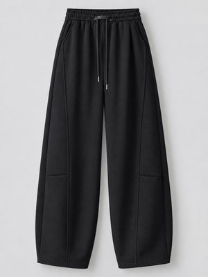 sweatpants in Dark Gray-Spring And Fall-Tall