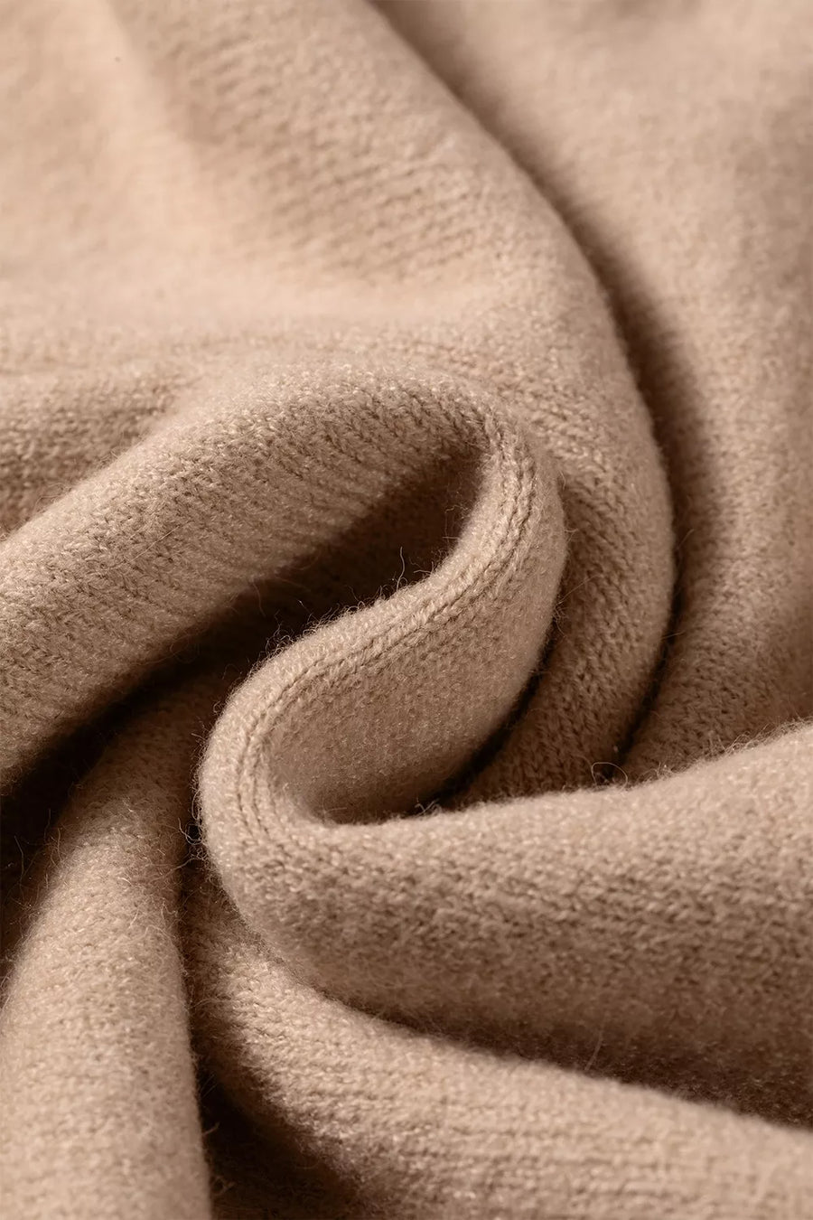 Ribbed Trim Mock Neck Short Sleeve Sweater option 7