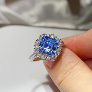 glam ring in silver with null