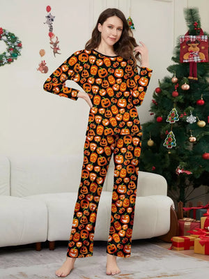 95% polyester, 5% spandex Care instructions: Machine wash cold pajama set in Kid with relaxed silhouette