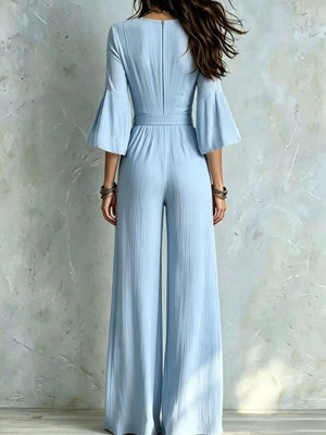 jumpsuit featuring pleated in black with 100% polyester Care instructions: Machine wash cold texture
