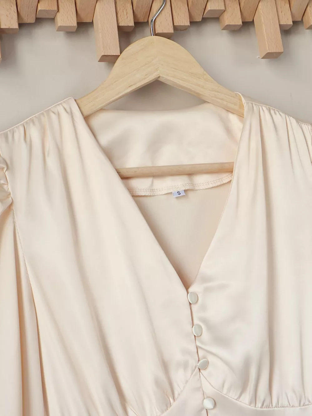 midi dress in White