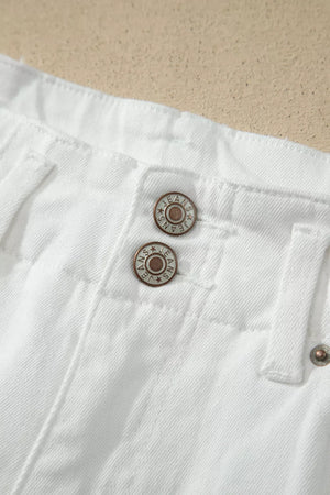 2-button High Waist Wide Leg Jeans option 9