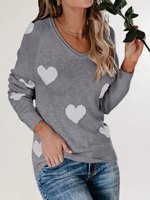 Black pullover sweater with lightweight and raglan sleeve