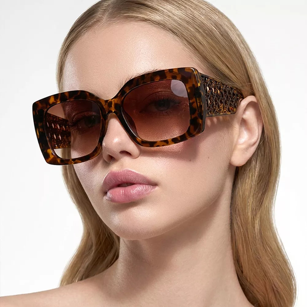 sunglasses in Style B with geometric and UV400 protection