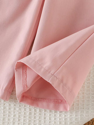 Children's Ruffled Hem Tank And Pants Set option 5