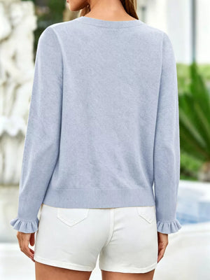 camel cardigan