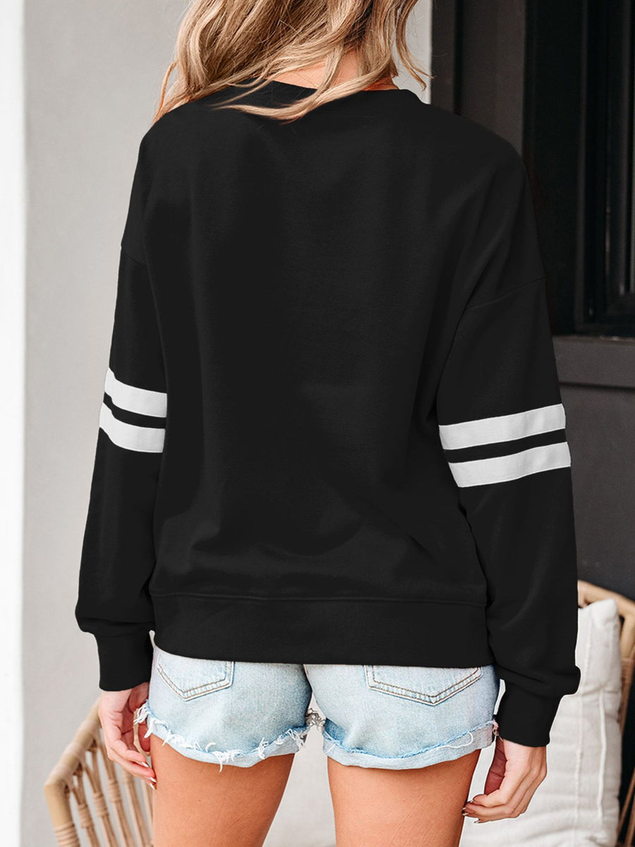 Black sweatshirt
