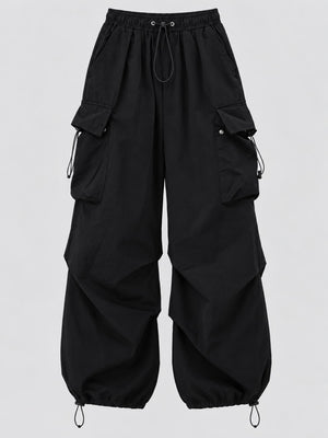 cargo pants in hot pink