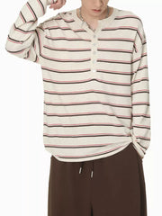 classic henley in ivory with henley