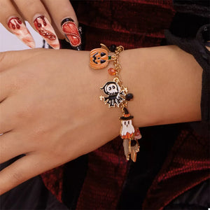 gold bracelet with adjustable length and none
