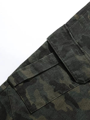 Men's Camouflage Cargo Capris option 4