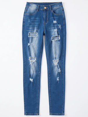 73% Cotton, 14% Rayon, 11% Polyester, 2% Spandex Care instructions: Machine wash skinny jeans in Light Blue with slim