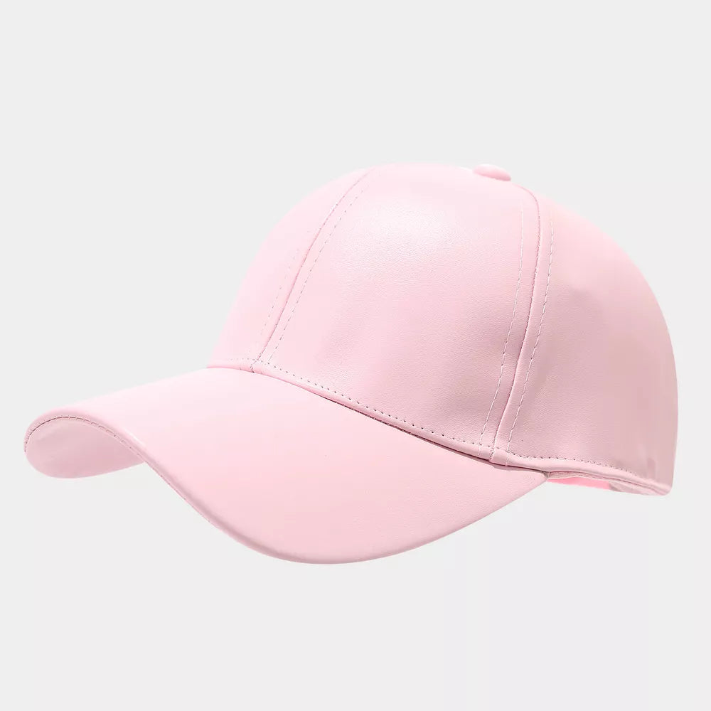 PU Imported Size &amp cap in Black with fitted silhouette