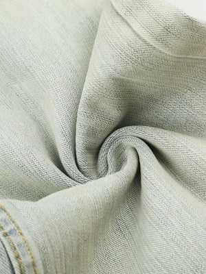 Men S Washed Wide Leg Jeans option 6